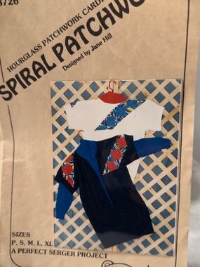 Vintage Hourglass Patchwork Cardigan Sewing Pattern